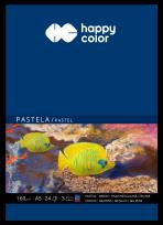 Opakowanie Blok do pasteli  A5 24 ark. 3 kolory 160g Happy Color