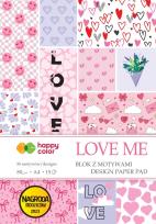 Opakowanie Blok Love Me A4 80g Happy Color