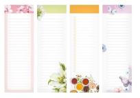 Opakowanie Blok magnetyczny na lodówkę 80K 8x24cm MIX