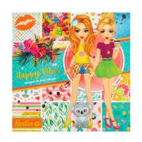 Opakowanie Blok projektowy 25x25cm 20 arkuszy Happy