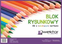 Opakowanie Blok rysunkowy A3/16K kolorowy (10szt)