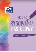 Opakowanie Blok rysunkowy A4/10K pastelowy (20szt) OXFORD