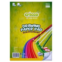 Opakowanie Blok rysunkowy A4/20K biały CRICCO