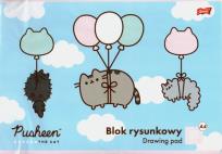 Opakowanie Blok rysunkowy A4 Pusheen 10 kartek 10 sztuk