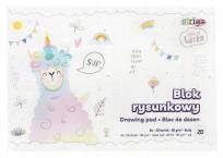 Opakowanie Blok rysunkowy biały Lenka A4/20K (10szt) STRIGO