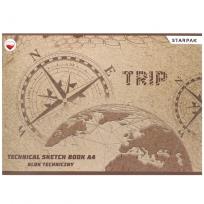 Opakowanie Blok techniczny A4/10K biały Trip (20szt)