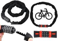 Opakowanie Blokada na rower zamek szyfrowy kod numeryczny