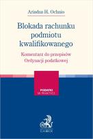 Okładka książki Blokada rachunku podmiotu kwalifikowanego