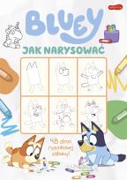Okładka książki Bluey. Jak narysować