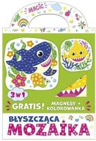 Opakowanie Błyszcząca mozaika 3w1 - Kolorowe rekiny