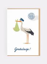 Opakowanie Bocian kartka