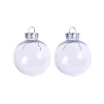 Opakowanie Bombka przeźroczysta zrób to sam 2 szt.