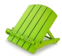 Opakowanie Book Chair podstawka pod książkę/tablet zielona