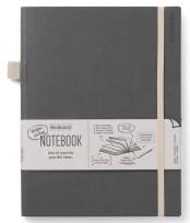 Opakowanie Bookaroo Notatnik Journal duży - Szary