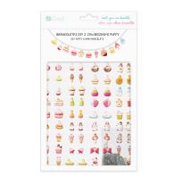 Opakowanie BRANSOLETKI DIY Z ZAWIESZKAMI PUFFY  – SWEETIES
