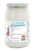Zdjęcie produktu Brat Olej kokosowy nierafinowany 900ml