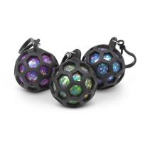 Opakowanie Brelok brokatowy gniotek w gumowej siatce MIX