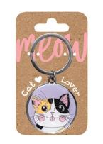 Opakowanie Brelok dla kociarzy - kot tricolor