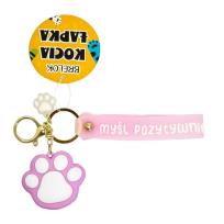 Opakowanie Brelok kocia łapka fioletowy