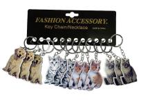 Opakowanie Brelok kot/pies (12sz)