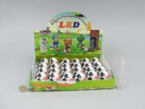 Opakowanie Brelok krowa światło dźwięk 5,5x4x2,5cm (24szt)