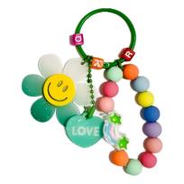 Opakowanie Brelok kwiatek. Zielony