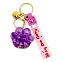 Opakowanie Brelok łapka. Fioletowy
