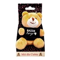 Opakowanie Brelok miś z koszulką. Razem lepiej