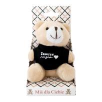 Opakowanie Brelok miś z koszulką. Zawsze razem