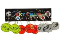 Opakowanie Brelok odblaskowy znak stop (12szt)