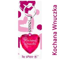 Opakowanie Brelok serce Kochana Wnuczka