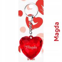 Opakowanie Brelok Serce Magda