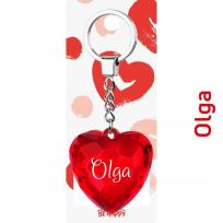 Opakowanie Brelok Serce Olga