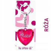 Opakowanie Brelok Serce Róża