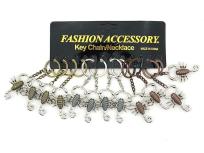 Opakowanie Brelok skorpion metalowy MIX (12szt)