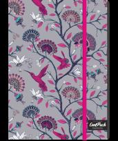 Opakowanie Brulion A5 z gumką Coolpack Silence