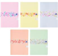 Opakowanie Brulion B5/96K kratka Floral (5szt) OXFORD
