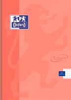 Opakowanie BRULION MO OXFORD TOUCH PASTEL A5 60K 90G K5M KORALOWY kratka z marginesem