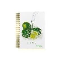 Opakowanie Brulion na spirali A6/100K kratka limonki 1szt