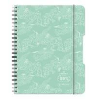 Opakowanie Brulion na spirali B5/80K kratka mięta (2szt)