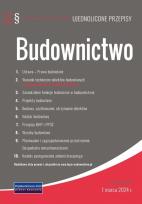 Okładka książki Budownictwo - ujednolicone przepisy w.2024