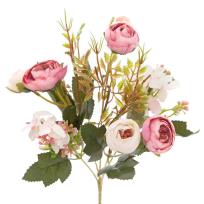 Opakowanie Bukiet kamelii różowy 29cm