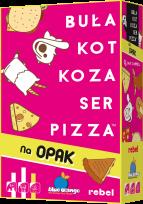 Opakowanie Buła, Kot, Koza, Ser, Pizza - Na opak