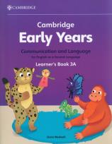 Okładka książki Cambridge Early Years Communication and Language for English as a Second Language Learner's Book 3A