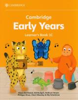 Okładka książki Cambridge Early Years Learner's Book 1C