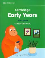Okładka książki Cambridge Early Years Let's Explore Learner's Book 3A