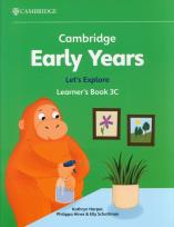 Okładka książki Cambridge Early Years Let's Explore Learner's Book 3C