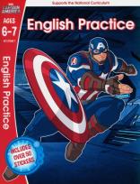 Opakowanie Captain America: English Practice. Ages 6-7