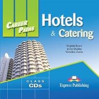 Okładka książki CD audio Hotels & Catering Career Paths Class US