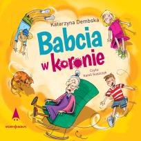 Okładka książki CD MP3 Babcia w koronie